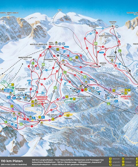 Das Skigebiet Nassfeld | Den Winter in Kärntens Bergen erleben